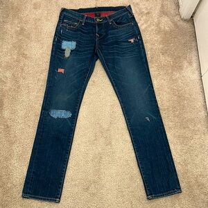 True Religion - Distressed Rori Jeans